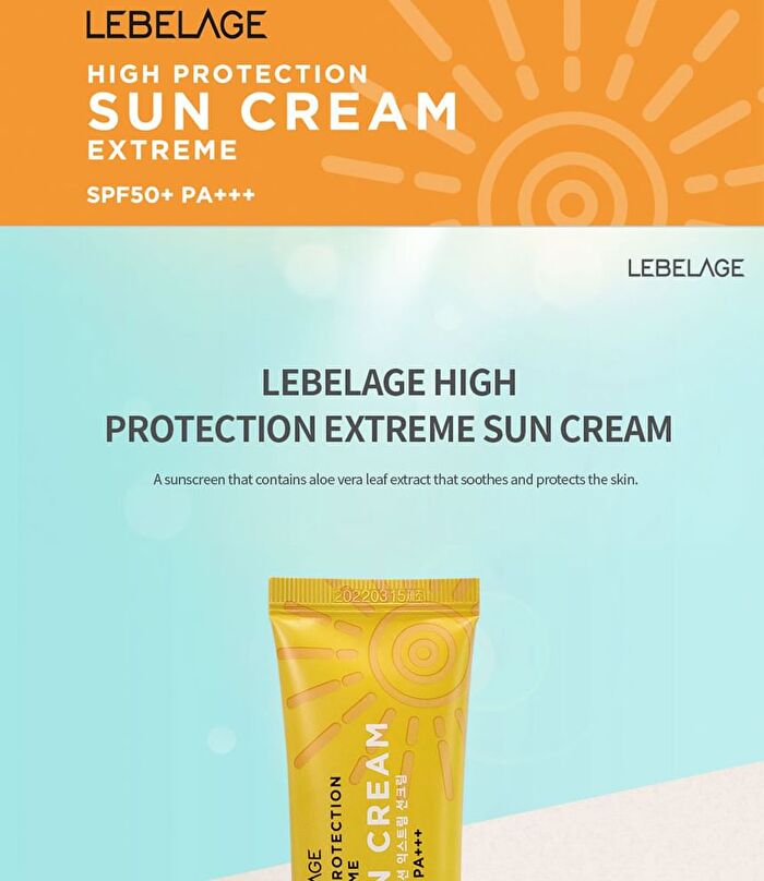 High Protection Sun Cream - 3 Types - Daily No Sebum