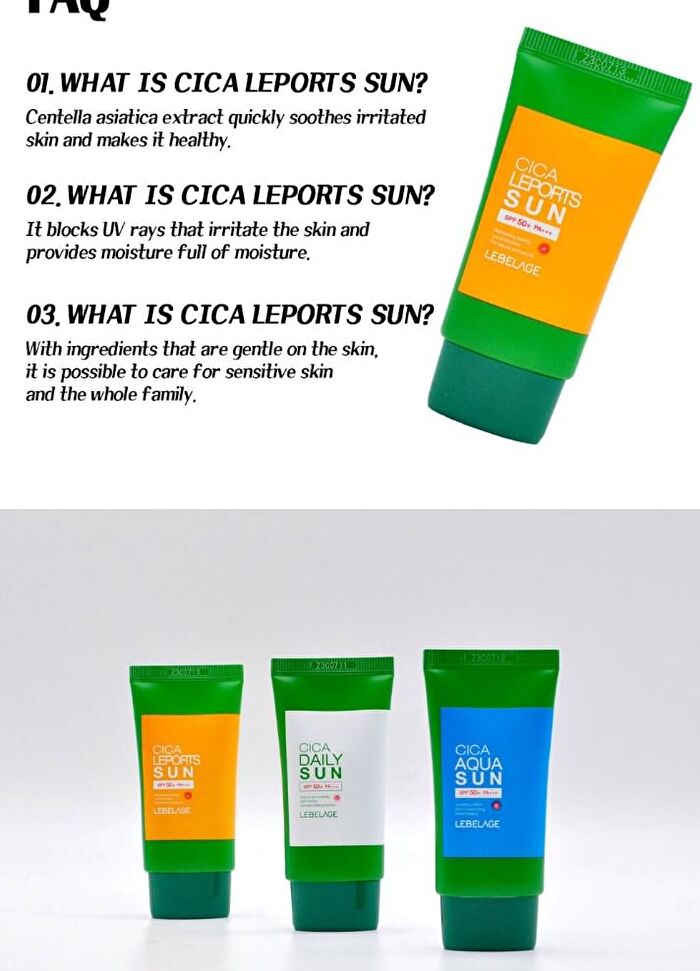 Cica Sun - 3 Types - Leports