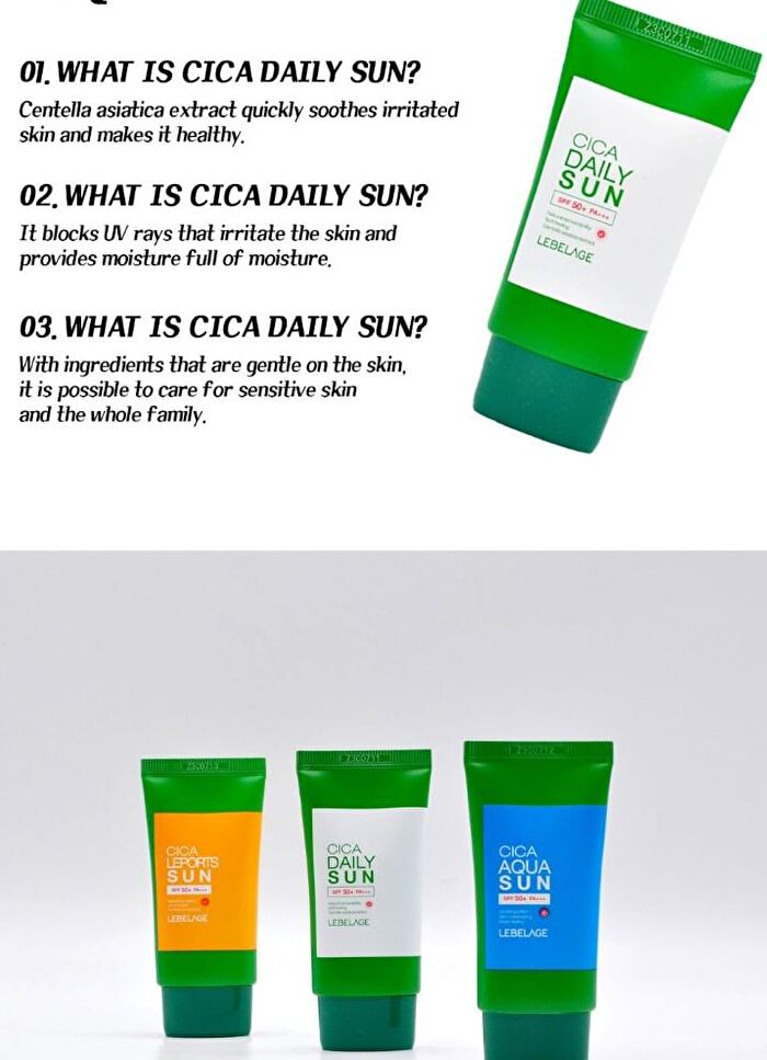 Cica Sun - 3 Types - Leports