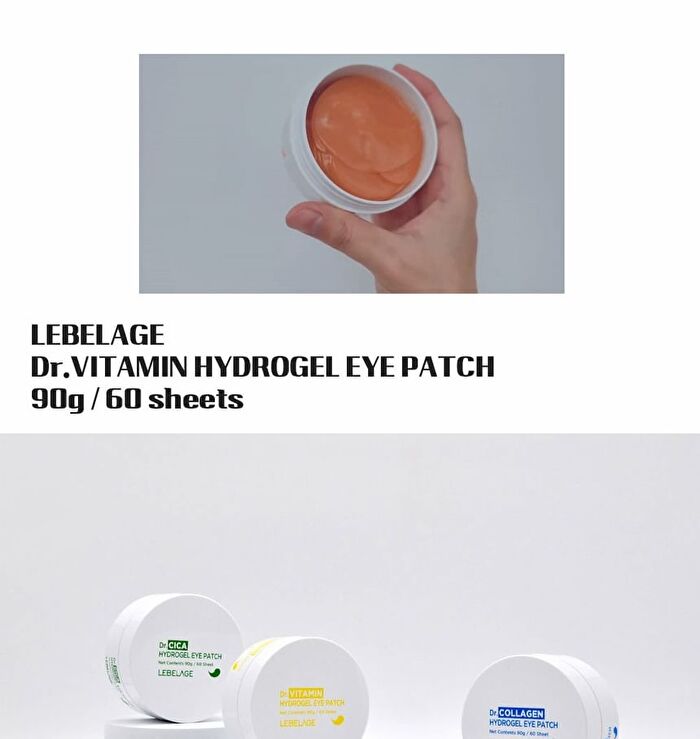 Hydrogel Eye Patch - 3 Types - Dr. Vitamin