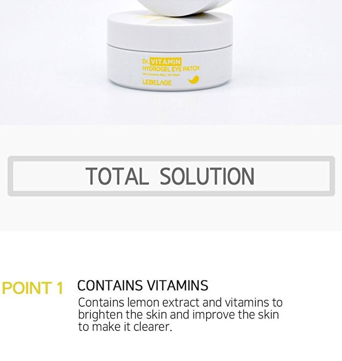 Hydrogel Eye Patch - 3 Types - Dr. Vitamin