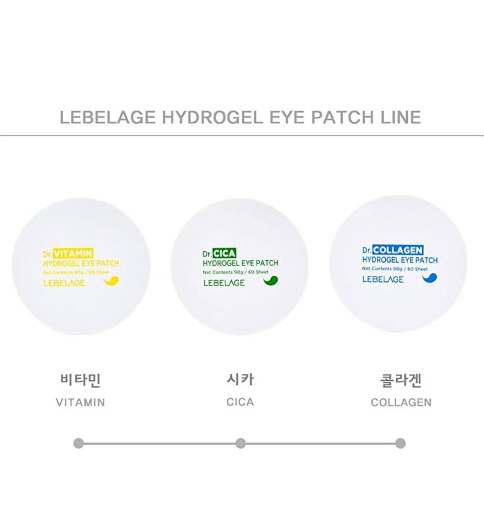 Hydrogel Eye Patch - 3 Types - Dr. Vitamin