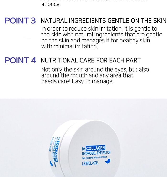 Hydrogel Eye Patch - 3 Types - Dr. Vitamin