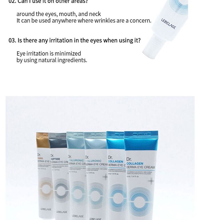 Dr. Derma Eye Cream - 4 Types - Snail