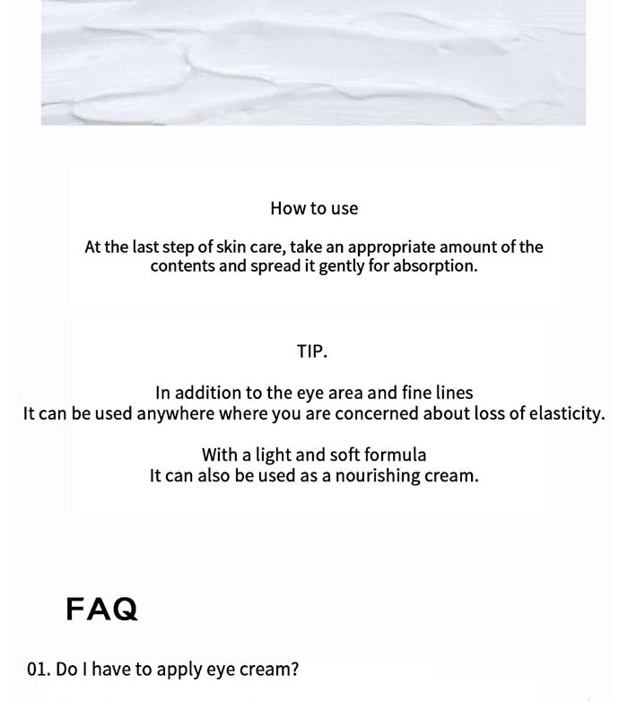 Dr.  Derma Eye Cream - Collagen