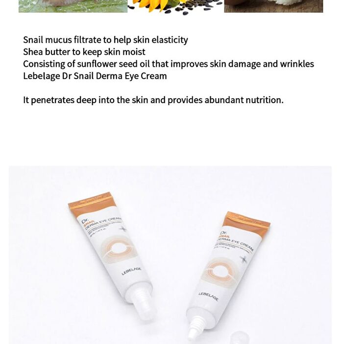 Dr. Derma Eye Cream - 4 Types - Peptide