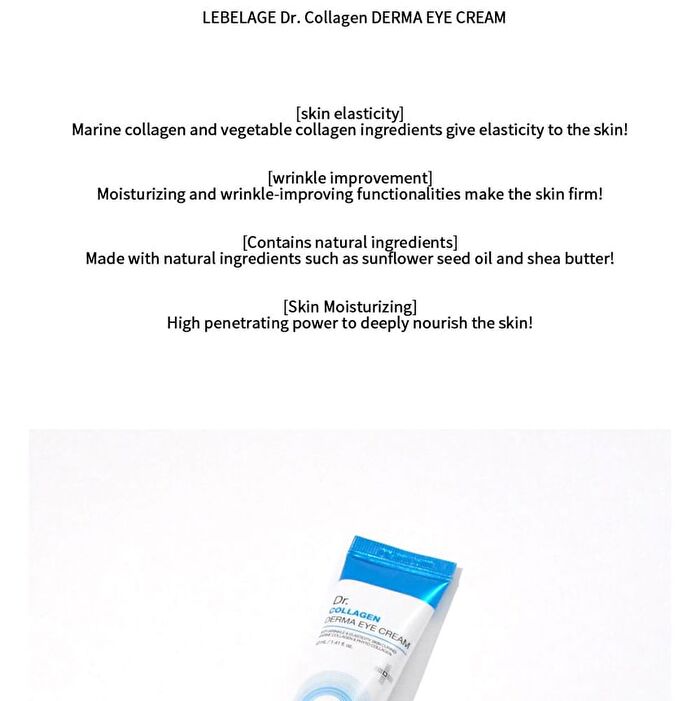 Dr. Derma Eye Cream - 4 Types - Peptide