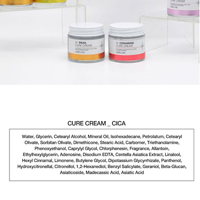 Dr. Cure Cream - 10 Types - Vitamin C
