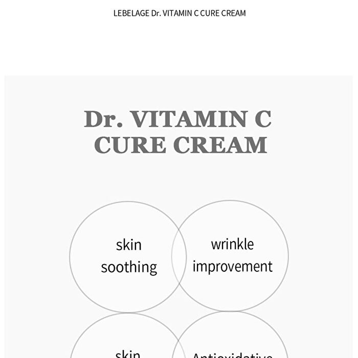 Dr. Cure Cream - 10 Types - Vitamin C
