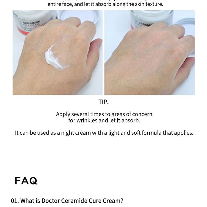 Dr. Cure Cream - 10 Types - Vitamin C