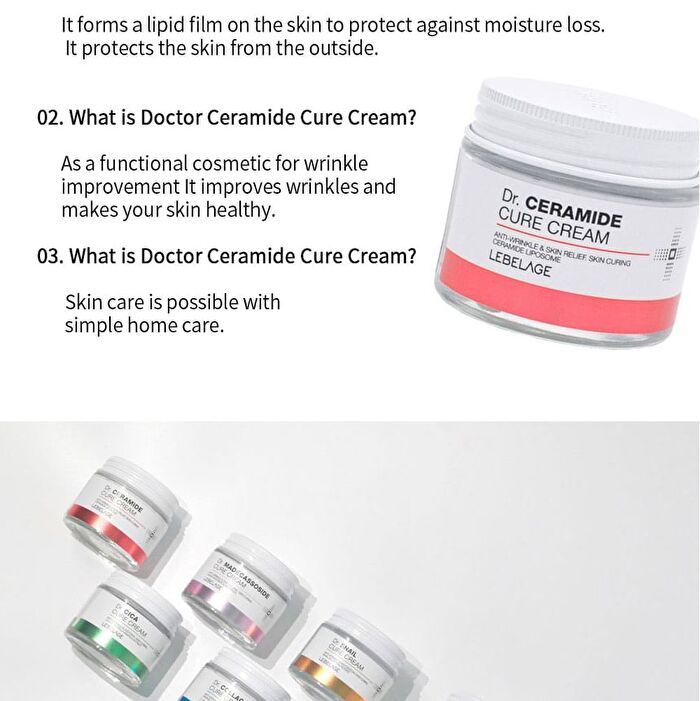 Dr. Cure Cream - 10 Types - Vitamin C