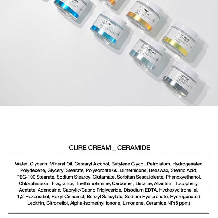 Dr. Cure Cream - 10 Types - Vitamin C