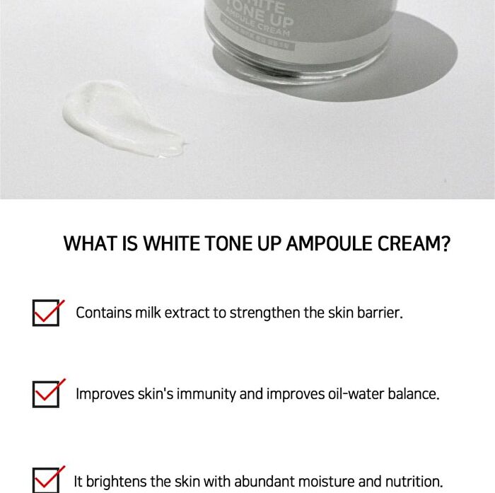 Ampoule Cream - 7 Types - White Tone Up