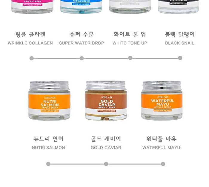 Ampoule Cream - 7 Types - White Tone Up