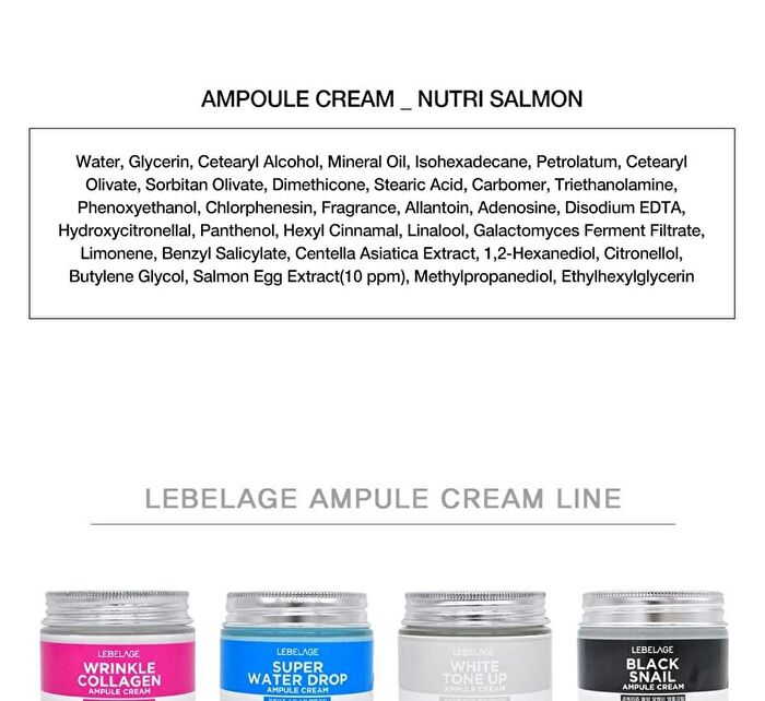 Ampoule Cream - 7 Types - White Tone Up