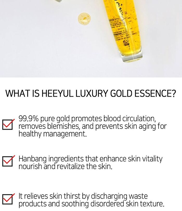 Heeyul Premium 24K Gold Essence - 130ml