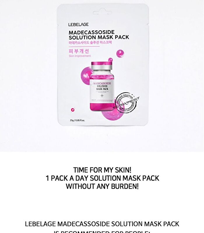 Solution Mask Pack - 15 Types - Aloe