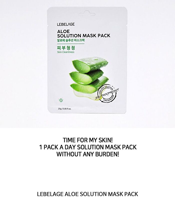 Solution Mask Pack - 15 Types - Cucumber