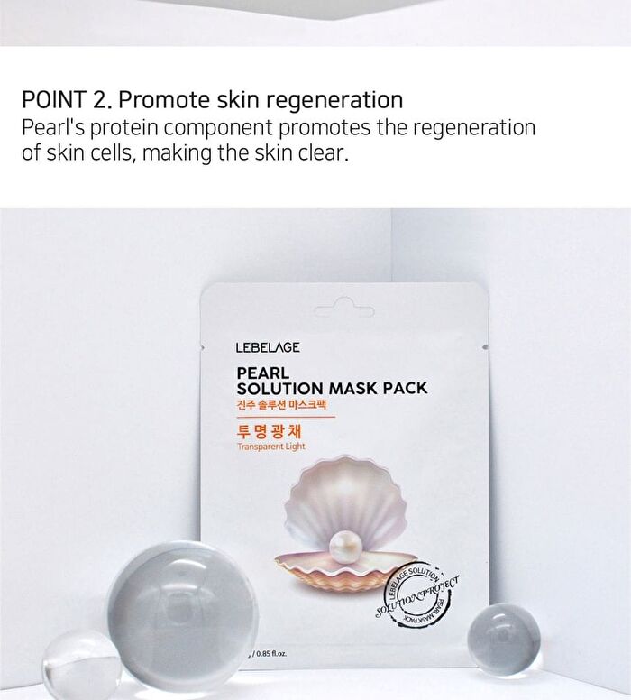 Solution Mask Pack - 15 Types - Pearl