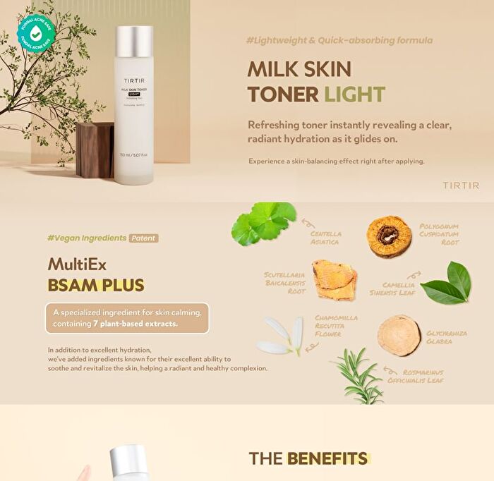 Milk Skin Toner Light - 150ml