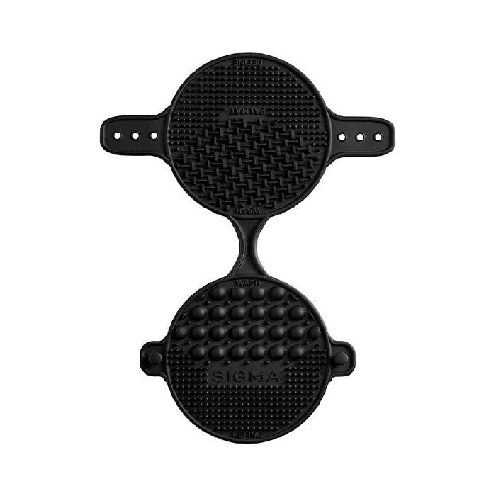 Palmat Silicone Makeup Brush Cleaner - Palm Sized (Black)