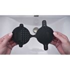 Palmat Silicone Makeup Brush Cleaner - Palm Sized (Black)