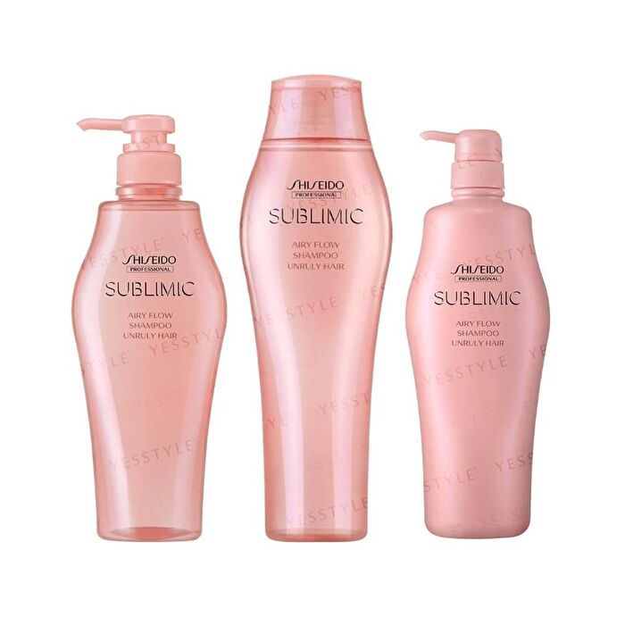 Professional Sublimic Airy Flow Shampoo Unruly Hair - 450ml Refill