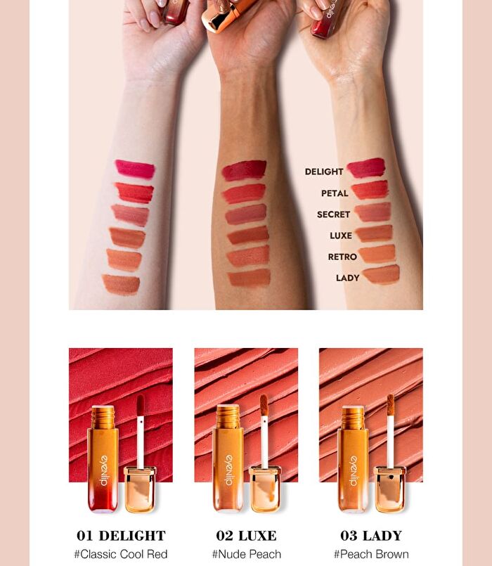 Deep Velvet Tint - 6 Colors - #02 Luxe