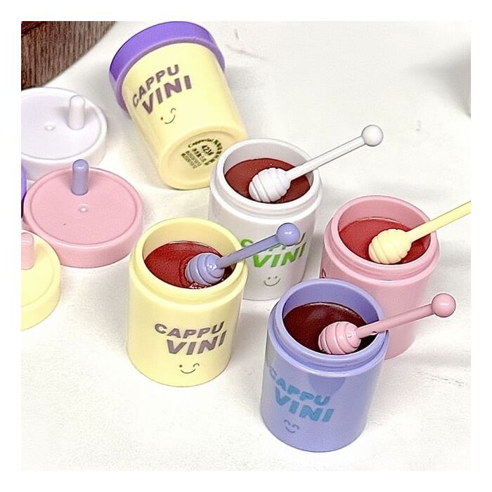 Moisturizing Milk Tea Cup Lip Gloss - 4 Colors - 616# Red Bown - 5g