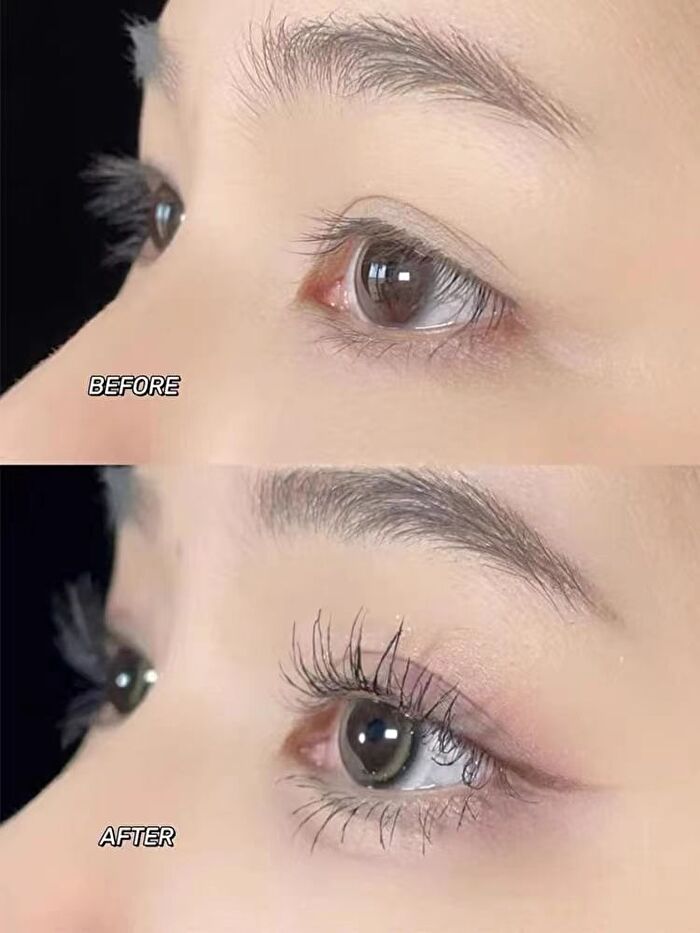 Lengthening & Curling Mascara - 2 Colors - 02# Brown - 3g