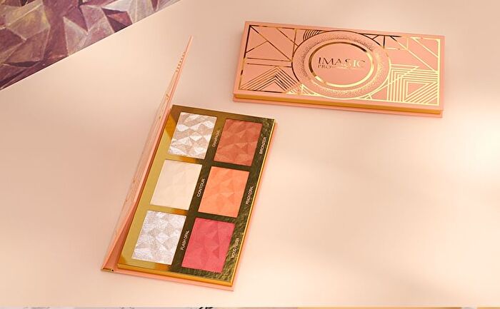 6 Colours Highlight / Blush / Contour Palette - 6 Colours Palette - 24g