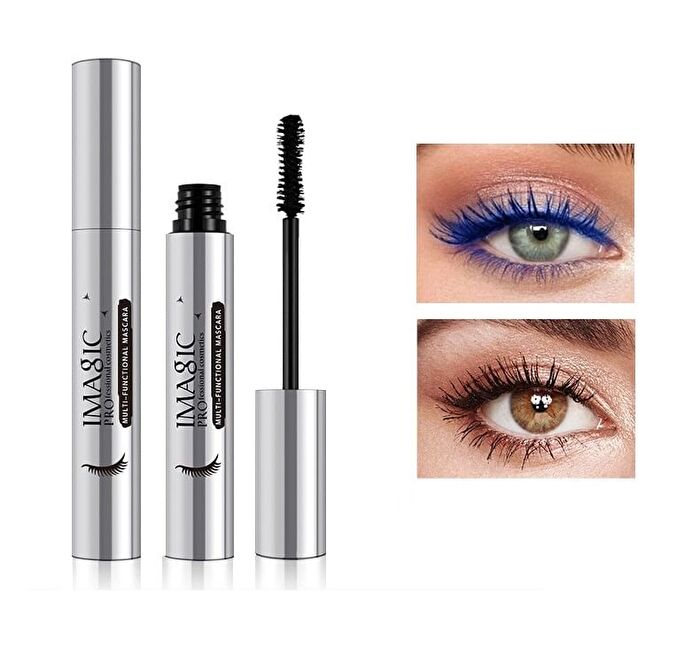 Imagic Silver Tube Multi-Functional Mascara - 2 Colours - #01 Black - 6ml