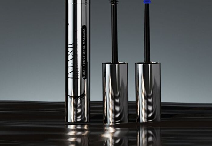 Imagic Silver Tube Multi-Functional Mascara - 2 Colours - #01 Black - 6ml