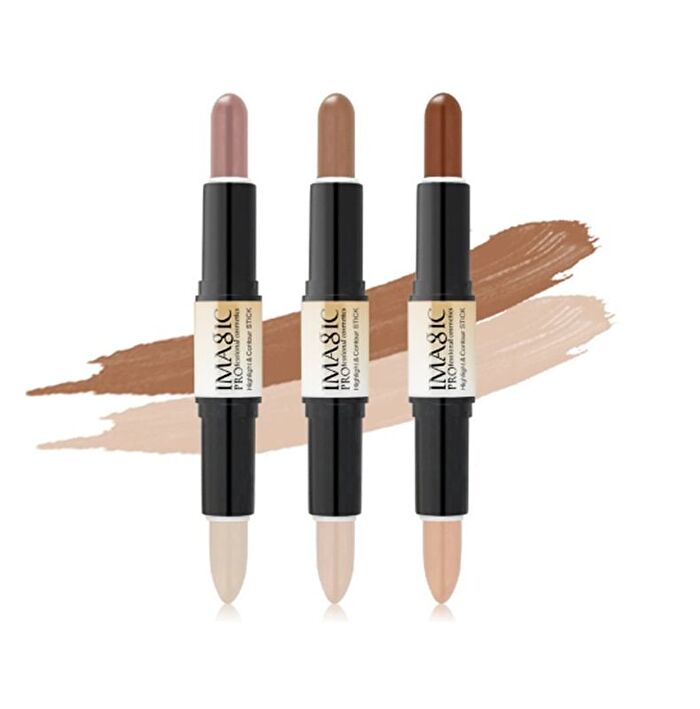 Imagic Dual Head Highlight & Contour Stick - 3 Colours - #03 - 4g