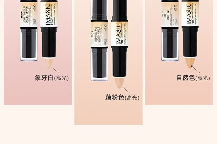 Imagic Dual Head Highlight & Contour Stick - 3 Colours - #03 - 4g