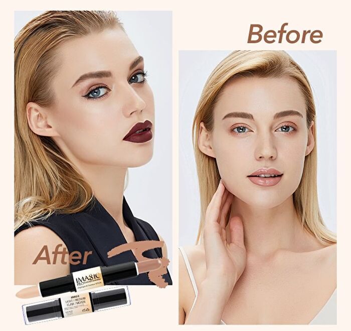 Imagic Dual Head Highlight & Contour Stick - 3 Colours - #03 - 4g