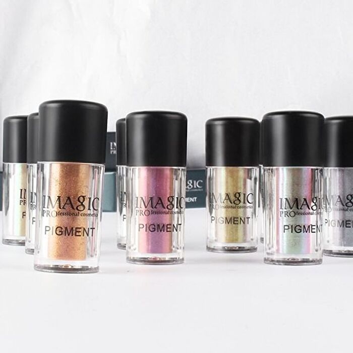 Imagic Pigment Loose Powder Eyeshadow - 9 Colours - #01 Diamond White - 2g