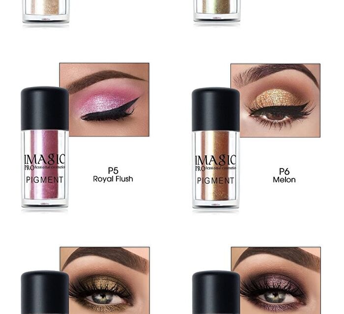 Imagic Pigment Loose Powder Eyeshadow - 9 Colours - #04 Dazzling - 2g