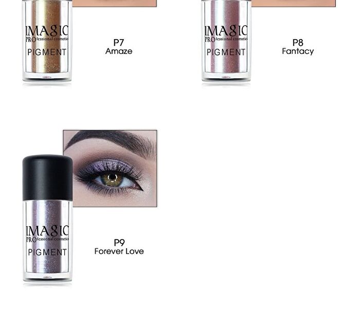 Imagic Pigment Loose Powder Eyeshadow - 9 Colours - #04 Dazzling - 2g