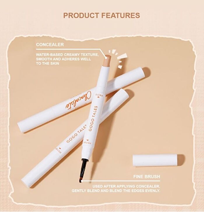 Concealer Pen - 3 Colors - #101 Nude - 1.68g
