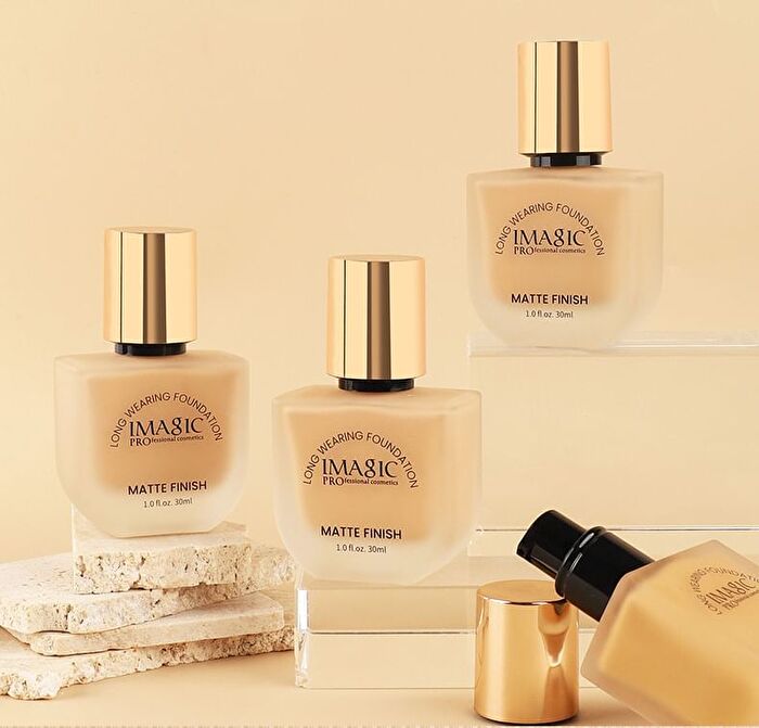 Matte Finish Long Wearing Foundation - 6 Shades - #1395 Sandy Tan - 30ml