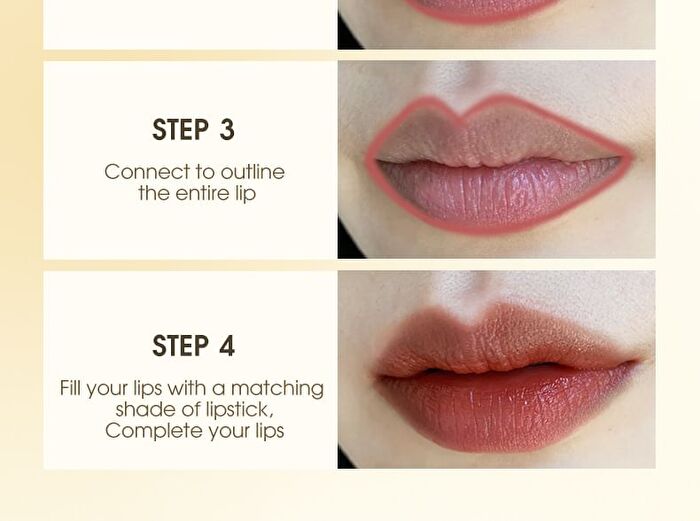 Imagic 8 Colours Golden Silky Lip Liner Pencil Kit - 1 Box (8 Colours)