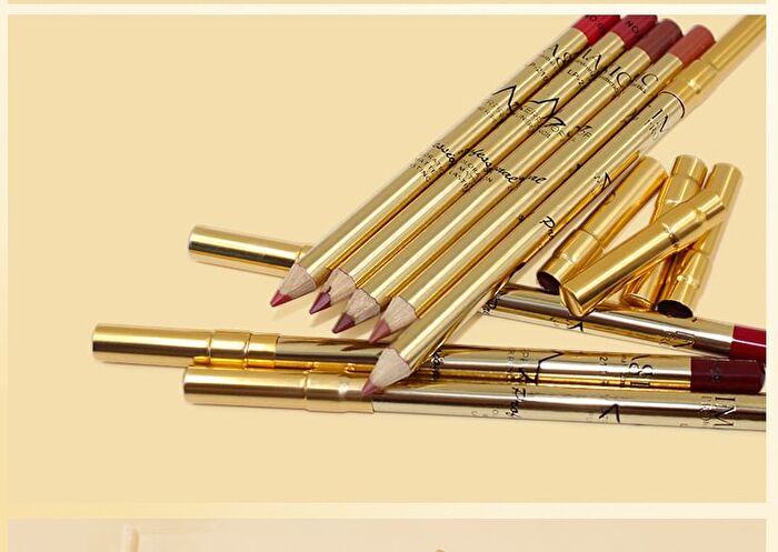 Imagic 8 Colours Golden Silky Lip Liner Pencil Kit - 1 Box (8 Colours)