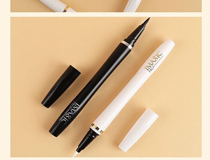 Imagic Waterproof Liquid Eyeliner Pen - 2 Colours - #02 White - 2.5ml