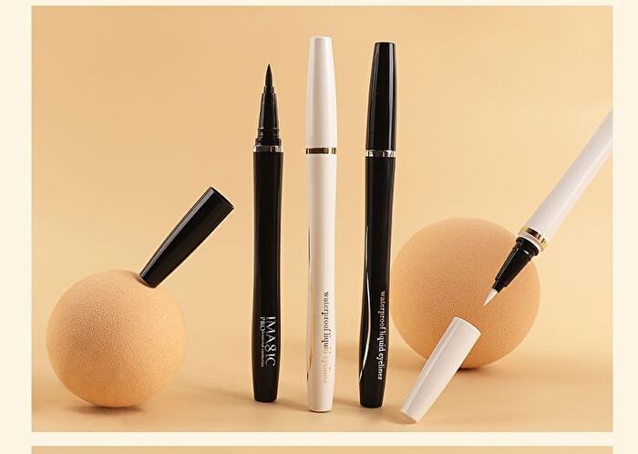 Imagic Waterproof Liquid Eyeliner Pen - 2 Colours - #02 White - 2.5ml