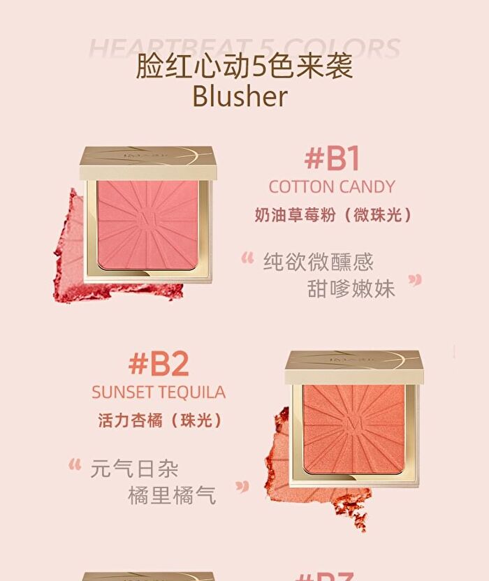 Imagic Monochrome Blusher / Highlighter - 8 Colours - #H01 Carats - 8.8g