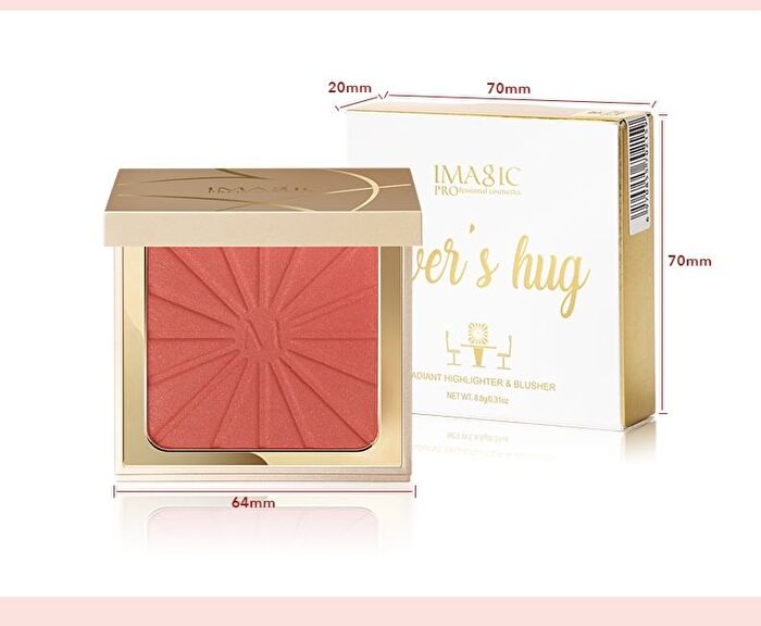 Monochrome Blusher / Highlighter - 8 Colours - #B1 Cotton Candy - 8.8g