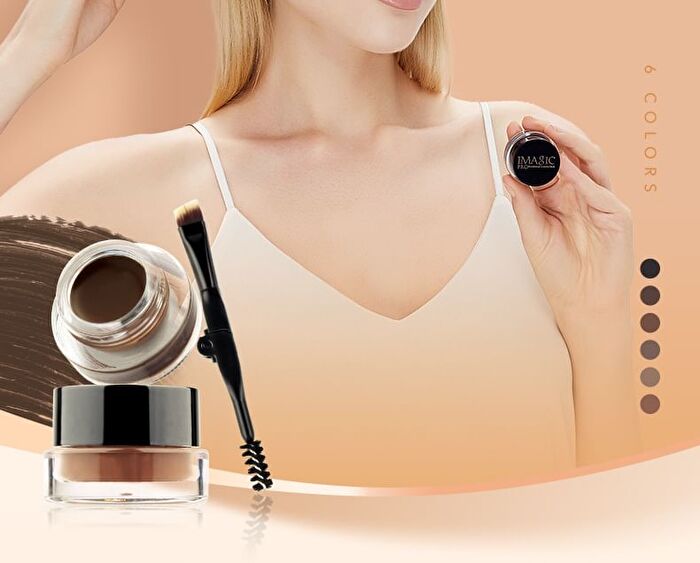 Imagic Tinted Eyebrow Pomade - 6 Colours - #E05 Dark Brown - 4g