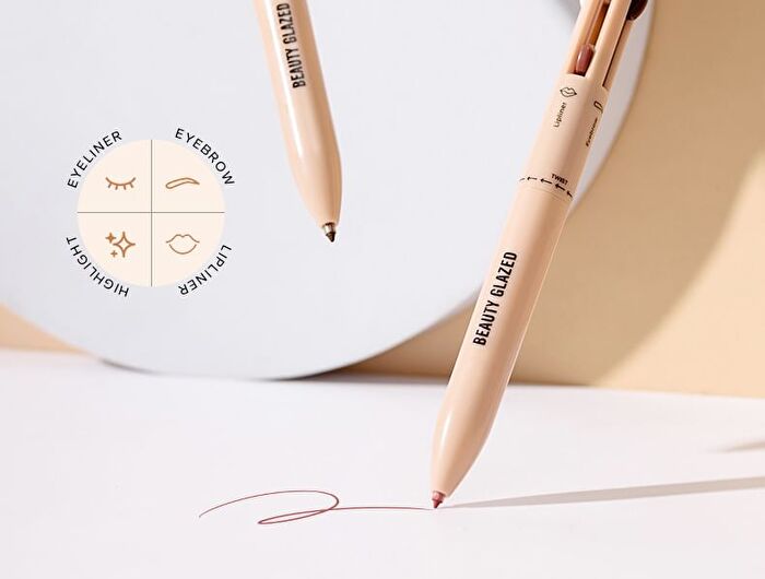 4 in 1 Makeup Pen (Highlighter / Eyeliner / Eyebrow / Lip Liner) - #102