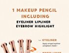 4 in 1 Makeup Pen (Highlighter / Eyeliner / Eyebrow / Lip Liner) - #102